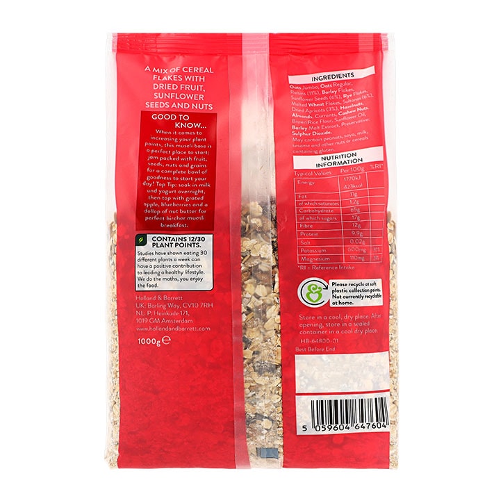 Holland & Barrett 12 Plant Muesli 1kg